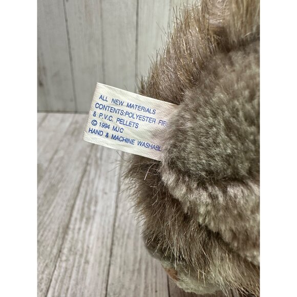 Vtg Puffkins Nutty Squirrel & Peter The Panda Bear Plush Stuffed Toy - Set Of 2 - Picture 13 of 13